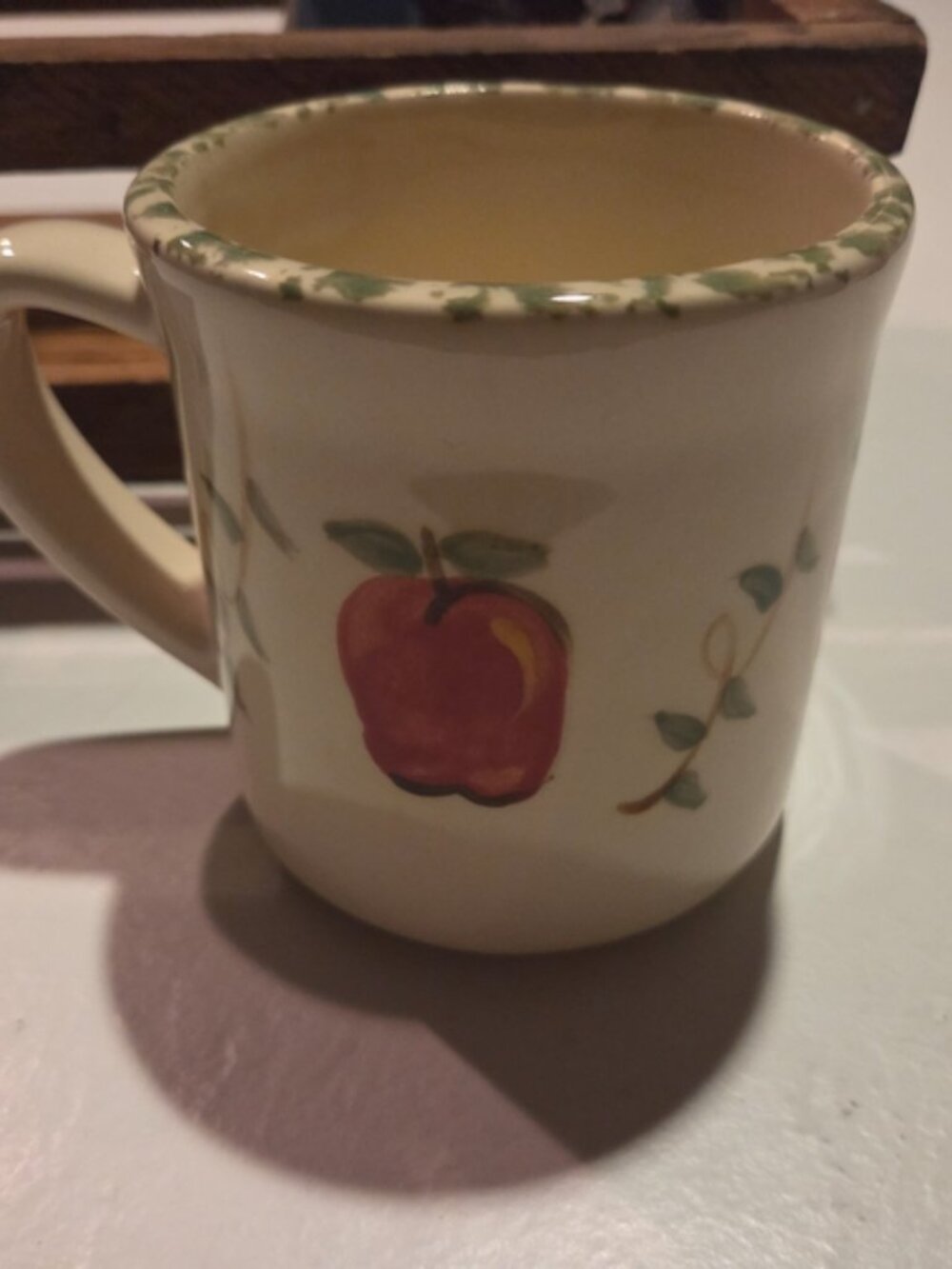 Vintage Mikasa Intaglio Harvest Lane Flat Bottom Coffee Mug (2) - Picture 8 of 16